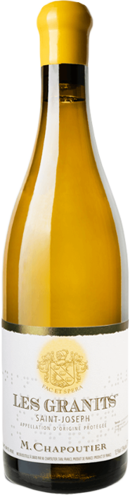 M.Chapoutier - Les Granits 2000 - Saint Joseph Blanc